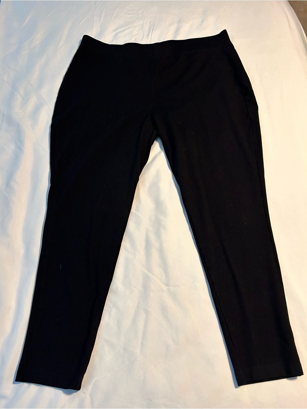 Classic Black Slim Leg Pants